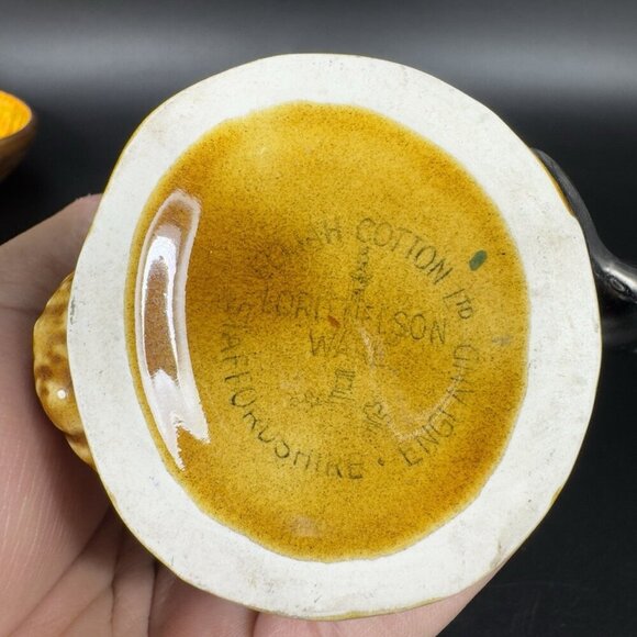 Vintage Lord Nelson Pottery Fisherman Silver Fish Handle Toby Mug Cup England - Picture 6 of 15